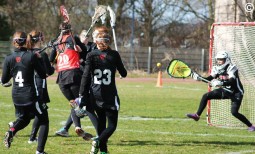 Lacrosse-Damen spielen gegen Tabellenzweiten