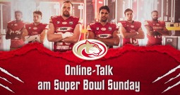 Online-Talk vorm Super Bowl