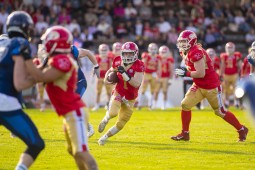 70:0 - Cougars siegen gegen Hamburg Blue Devils